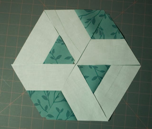 Hexagon Block hexagon quilt along block 4 jaybird quilts Hexagon Block hexagon quilt along block 4 jaybird quilts